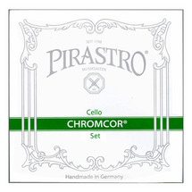 Pirastro Chromcor 1/2 - 3/4 Cello String Set, Ball End