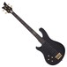 Schecter Johnny Christ Left Handed Bass Guitar, Satin Black