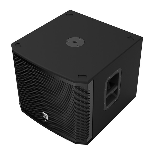 Electro-Voice EKX-15SP Powered 15'' Subwoofer, Top Angled Left