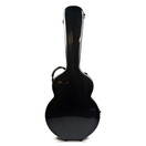 BAM 8004XL Hightech Arch Top 16" Guitar Case, Black Carbon Look