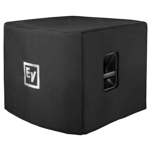Electro-Voice Padded Cover for ETX-15SP Speakers with EV Logo, Front Angled Left