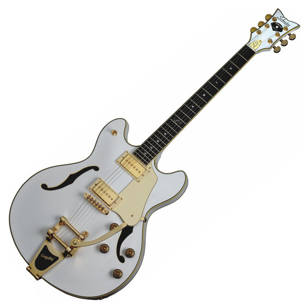 Schecter Robin Zander Corsair Electric Guitar, White