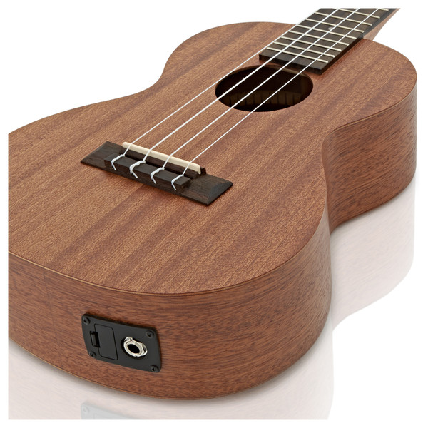 Deluxe Electro Acoustic Tenor Ukulele by Gear4music