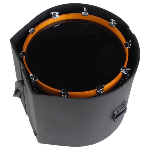 SKB 16" x 20" Bass Drum Case With Padded Interior - Top View (Drum Not Included)