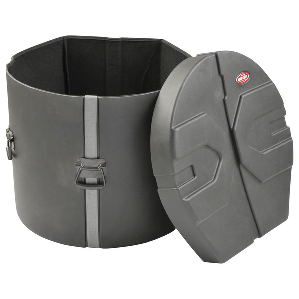 SKB 18" x 22" Bass Drum Case With Padded Interior - Case With Lid Off