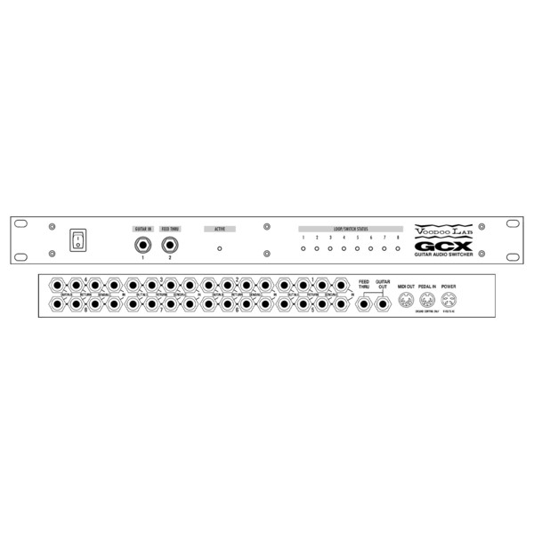 Voodoo Lab Audio Switcher Diagram