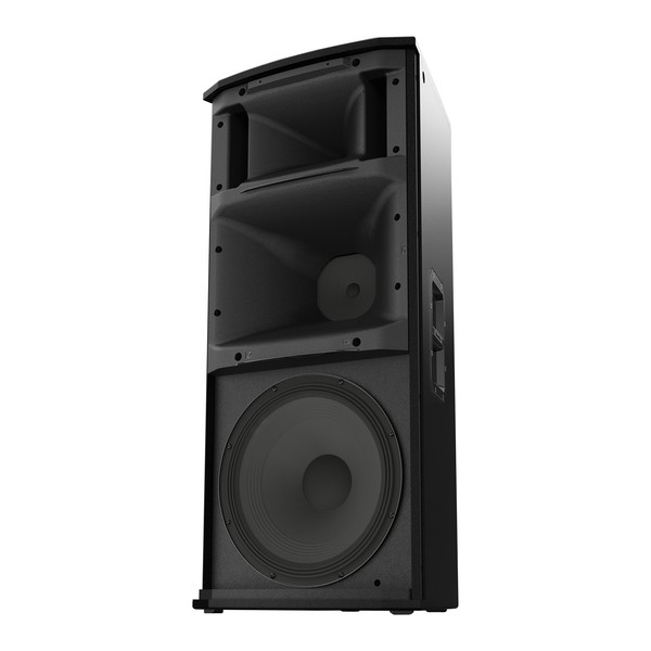 Electro-Voice ETX-35P 15" Active PA Speaker, Front Angled Left with Grille Removed