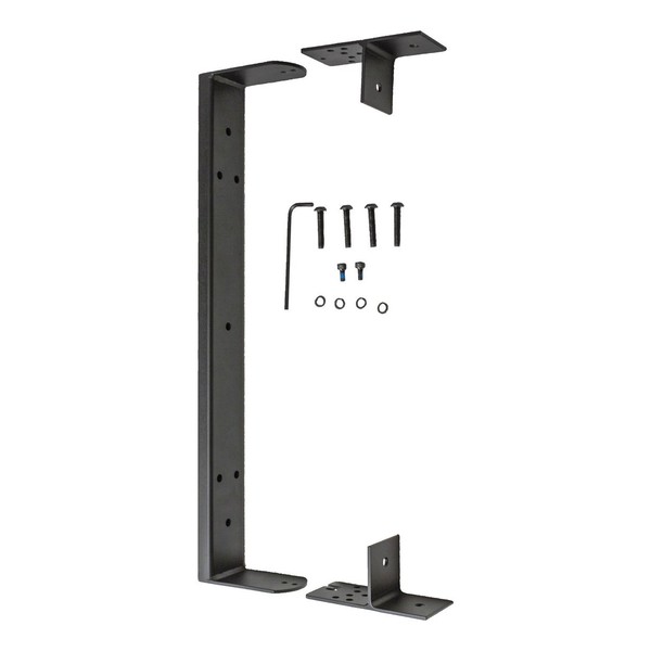 Electro-Voice Wall Mount Bracket for ETX-15P, Black, Front Angled Right