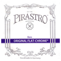 Pirastro 347020 Original Flat-Chrome 3/4 Double Bass String Set