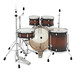 Pearl Decade Maple 22'' Am Fusion w/ Hardware Pack, Satin Brown Burst - Back View
