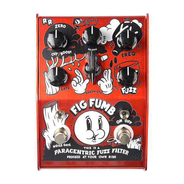 Stone Deaf FX Fig Fumb Paracentric Fuzz Guitar Pedal with Noise Gate