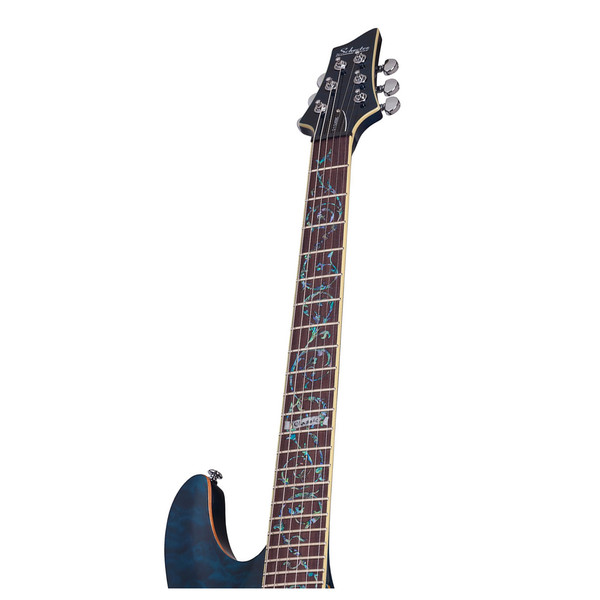 DISC Schecter C-1 Classic Electric Guitar, See-Thru Blue | Gear4music