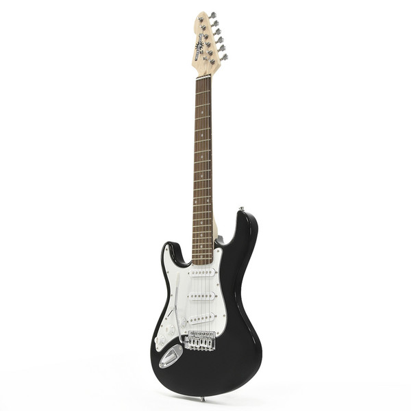 3/4 Electric-ST Guitar by G4M, LH, BK 