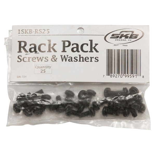 SKB Rack Screws and Washers (25-pack) - Pack