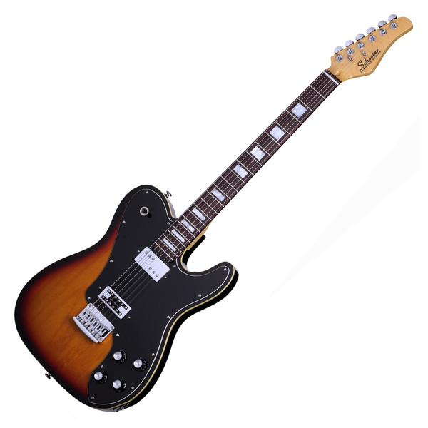 Schecter PT Fastback Electric Guitar, 3-Tone Sunburst