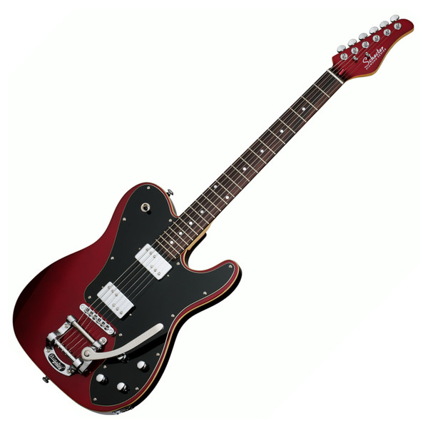 Schecter PT Fastback II B Electric Guitar, Metallic Red