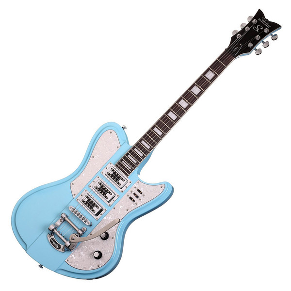 Schecter Ultra III Electric Guitar, Vintage Blue