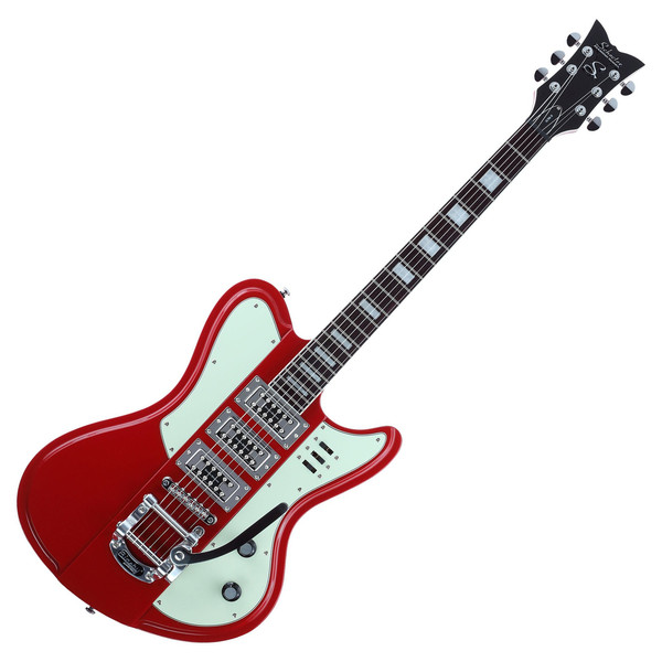 Schecter Ultra III Electric Guitar, Vintage Red