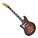 Schecter Hellcat VI Left Handed Electric Guitar, 3-Tone Sunburst