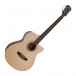 Single Cutaway Akoestische Gitaar van Gear4music, Naturel