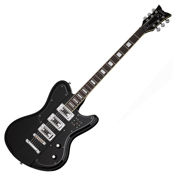 Schecter Ultra VI Electric Guitar, Black