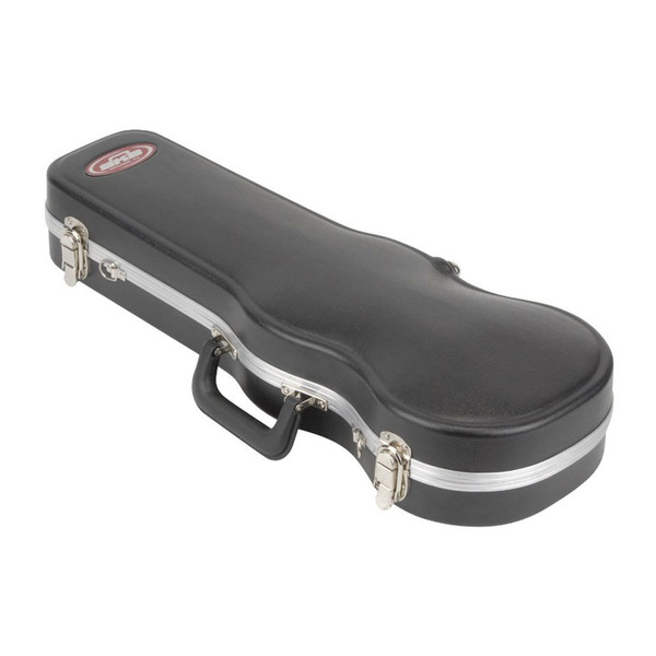 SKB 1/2 Size Violin or 12" Viola Deluxe Fitted Case - Case Open