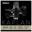 D'Addario Kaplan Golden Spiral Solo Violin E String, Ball End, Heavy