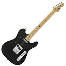 Knoxville Electric Guitar by Gear4music, Black - Nesten Nytt