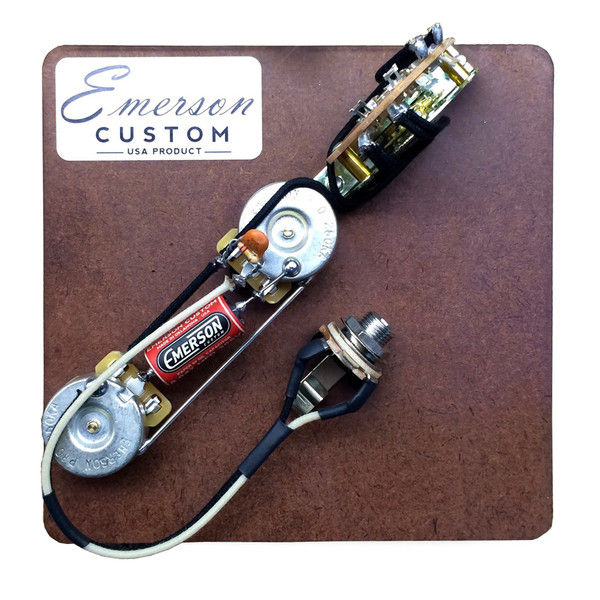 Emerson Custom Thinline 4-Way Prewired Kit, 500k