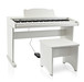 JDP-1 Junior Digital Piano by Gear4music, White - Nearly New