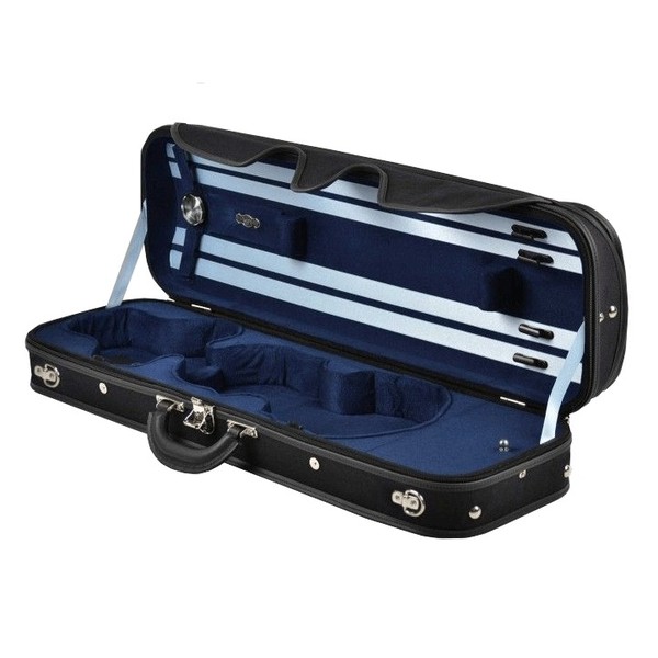 Negri Venezia Violin Case in Black and Blue