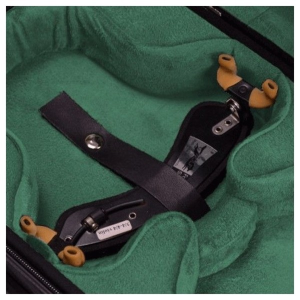 Negri Venezia Violin Case in Black and Green