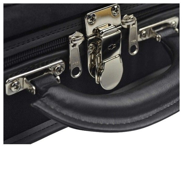 Negri Venezia Violin Case in Black and Green
