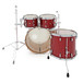 Pearl Masters Maple Complete 22'' Shell Pack, Inferno Red Sparkle