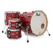 Pearl Masters Maple Complete 22'' Shell Pack, Inferno Red Sparkle