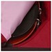 Negri Milano Leather Violin Case in Black and Burgundy
