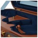 Negri Diplomat Tuscan Leather Violin Case in Cognac and Royal Blue