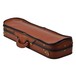 Negri Diplomat Tuscan Leather Violin Case in Cognac and Royal Blue