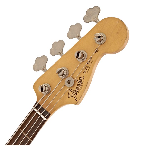 Fender Flea Signature Jazz Bass, Roadworn Shell Pink at Gear4music