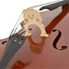 Deluxe 3/4 Solid Top Double Bass + Case by Gear4music