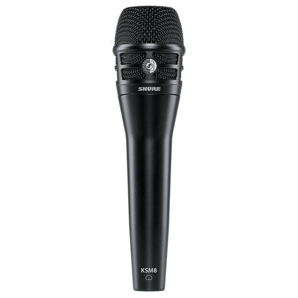 Shure KSM8 Dualdyne Dual Diaphragm Dynamic Microphone, Black