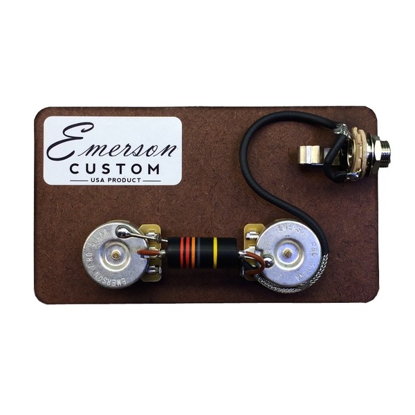 Emerson Custom Junior Single Cut Guitar Prewired Kit, 500k