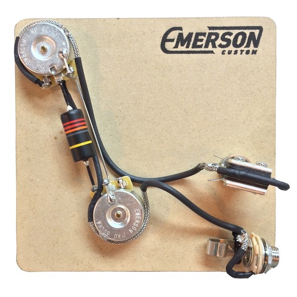 Emerson Custom 2-Knob PRS 3-Way Prewired Kit, 500k