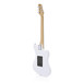 Badger Classic Left Handed Electric Guitar, White