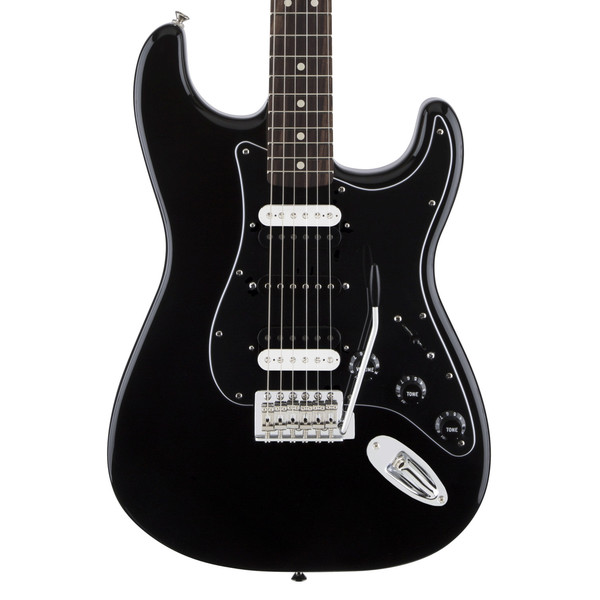 Fender Standard Strat HSH Electric Guitar, Black - Nearly New at