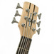 Oregon 6 String Neck Thru Bass Guitar by Gear4music, Natural