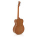 Deluxe Folk Acoustic Guitar by Gear4music, Zebrano