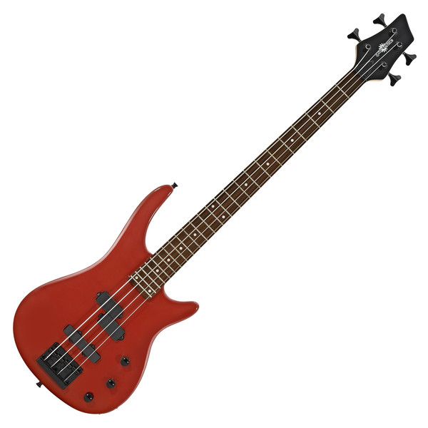 Lexington Bass Guitar by Gear4music, Red