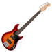 Fender Deluxe Dimension V Bass Guitar, Aged Cherry Burst