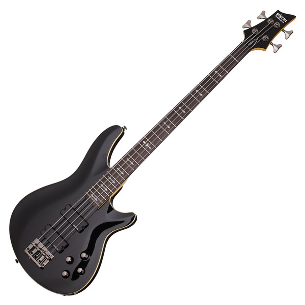 Schecter Omen-4 Bass Guitar, Black